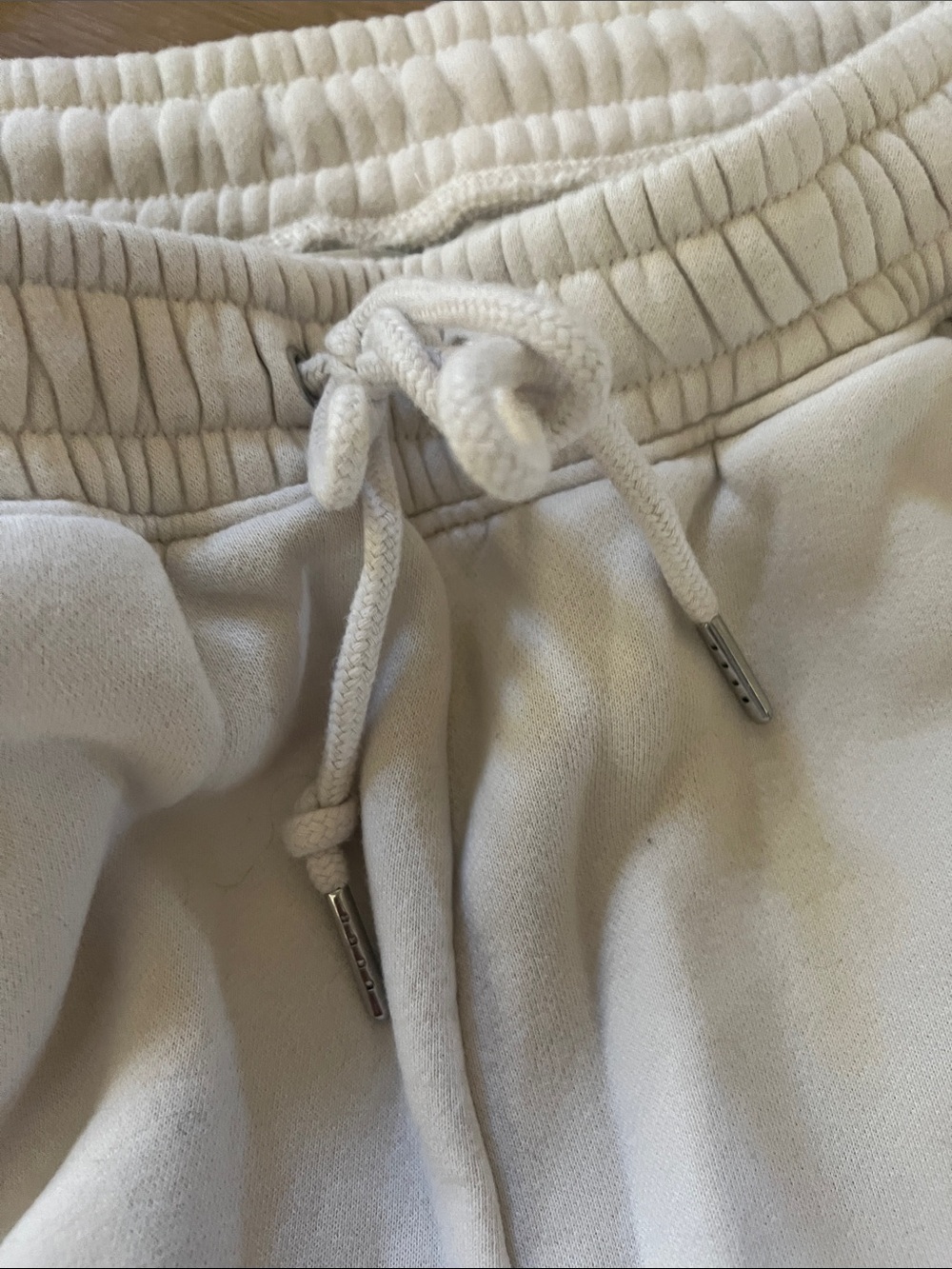 Abercrombie & Fitch Cream Fleece Jogger Set - Picture 3 of 6